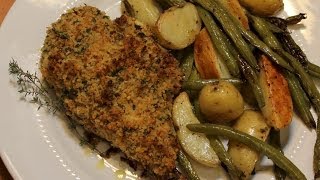 Herb Breaded Chicken Breasts  Recipe with Michaels Home Cooking [upl. by Alyehs518]