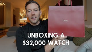 Unboxing one of the most expensive Cartier Santos watches Is it worth the hype [upl. by Petey]