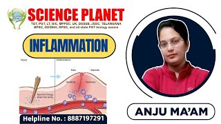 INFLAMMATION II BY ANJU MAM II SCIENCE PLANET II [upl. by Adlee]