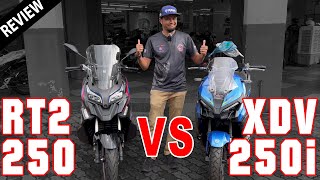 RT2 250 vs XDV 250i  Mana lebih POWER [upl. by Guthrie]