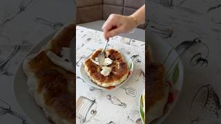 Lepine s kajmakom🍴🫓 foryou viralvideoshorts germany easyrecipe viralvideos homemade myvlog [upl. by Clarkin]