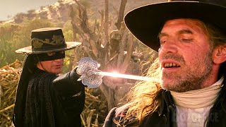 ALL the BEST Scenes from the Zorro Movies ⚡ 4K [upl. by Gerrald]