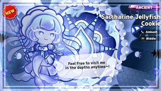 Saccharine Jellyfish Cookie Gacha Animation  Cookie Run Kingdom  FANMADE [upl. by Marianna]