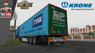 ETS2 v136 Reworked Krone ProfiLiner by Sogard3  SkinPack v12 [upl. by Acinyt]