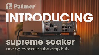 Introducing the Palmer SUPREME SOAKER  Analog Dynamic Tube Amp Hub [upl. by Ttekcirc]