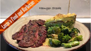 Hanger Steak  Butchers Steak  Onglet on the Weber go anywherr With A Keto side [upl. by Ignatius]