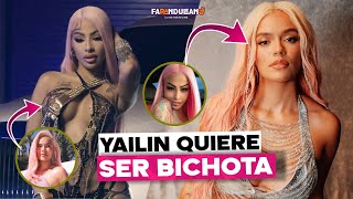 YAILIN LA MÁS VIRAL QUIERE SER LA NUEVA BICHOTA [upl. by Dannon140]