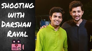 Shooting for Diwali with Darshan Raval  sush vlogs [upl. by Gaulin]