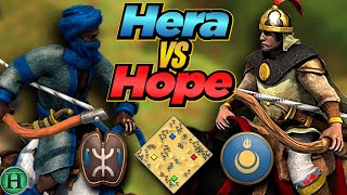 Berbers vs Mongols  1v1 Arabia  vs Hope  AoE2 [upl. by Magan]