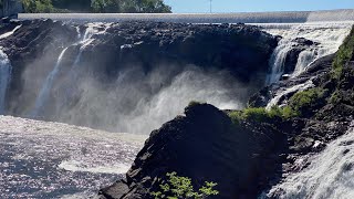 Les chutes de la Chaudière  ville de Saint Nicolas QuébecCanada [upl. by Rodrich]