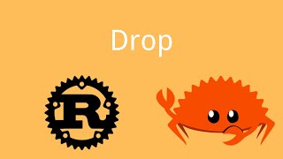 Rust  Drop  Rust Tutorial 58 [upl. by Netta]