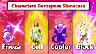 Black Goku Cell Frieza amp Cooler Showcase In DB Nexus [upl. by Warrick]