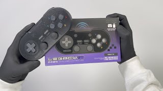 Unboxing Retrobit Legacy 16 Wireless For Nintendo Switch amp Snes [upl. by Irra768]