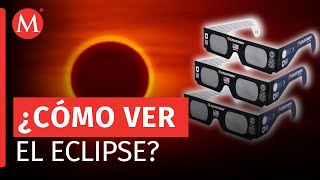 ¿Cómo disfrutar de forma segura el eclipse total del Sol [upl. by Zak]