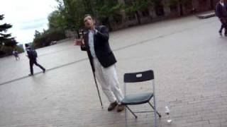 Brother Jed singing the quotgay songquot at UW [upl. by Harland]