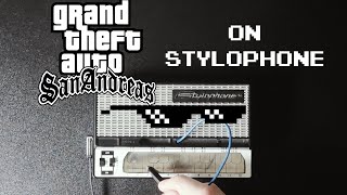 GTA San Andreas Theme Song Stylophone cover [upl. by Shurwood]