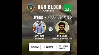 HampR BLOCK CUP 2023 II PRE QUARTER 01 II Stallions vs Speridian [upl. by Beuthel]