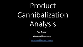 Cannibalization Analysis Tutorial [upl. by Karalee266]