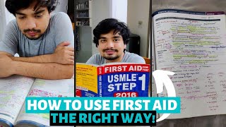 How to Annotate First Aid for your PG exams [upl. by Ahsataj]