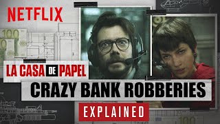 7 Insane Real Money Heists That Could Have Inspired La Casa De Papel  Netflix [upl. by Perla]