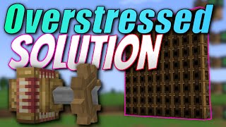 Create  ELECTRIC MOTOR not powering MECHANICAL CRAFTER quotOverstressedquot SOLUTION Minecraft Mod [upl. by Linnette]