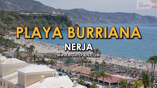 Playa Burriana Nerja Spain 2016 [upl. by Pitzer395]