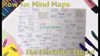 How to Make The PERFECT Mind Map and STUDY EFFECTIVELY  Eve [upl. by Joanne]