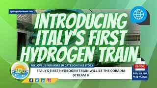 Welcome Aboard the Coradia Stream H  Italys GameChanging Hydrogen Train [upl. by Leacock]