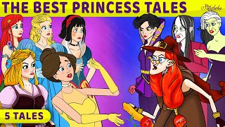 The Best Princess Tales  5 Tales  Cinderella Snow White Rapunzel  Bedtime Stories  Fairy Tales [upl. by Noorah]