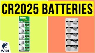 9 Best CR2025 Batteries 2020 [upl. by Aluin]