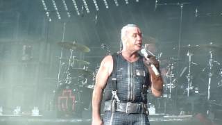 Rammstein  Ich tu dir weh live in Tallinn 2017 [upl. by Ymassej104]