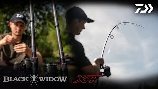 Daiwa BLACK WIDOW XT Carp Rods  Lewis Swift  Carp Fishing  Daiwa Carp [upl. by Haidabo]