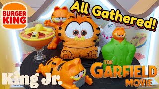 Unboxing Coleção Garfield Burger King só os melhores [upl. by Hauge]