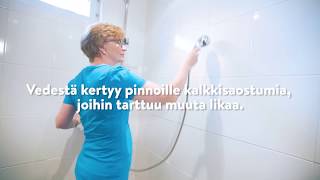 Saumojen ja kaakelien puhdistus [upl. by Eireva]