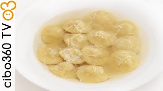 Anolini in brodo ricetta [upl. by Heise764]