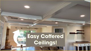 How To Build Coffered Ceilings [upl. by Royo]