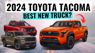 2024 Toyota Tacoma Review  Better Than The Nissan Frontier amp Honda Ridgeline [upl. by Nikkie]