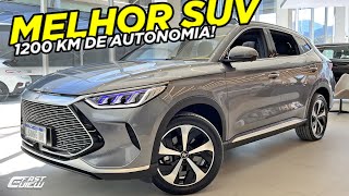 NOVO BYD SONG PLUS 2022 FAZ COMPASS 4XE CHORAR COM 1200 KM DE AUTONOMIA E ACABAMENTO LUXUOSO [upl. by Assenahs]