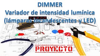 🚧 Como funciona un dimmer  Proyecto Dimmer  Explicado fácil [upl. by Kelvin]