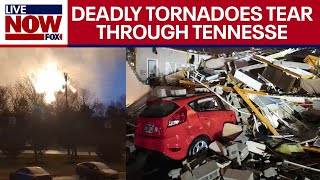 Tennessee tornadoes 6 people killed dozens hurt after deadly storms strike  LiveNOW from FOX [upl. by Vic878]