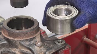 Wheel Bearing Replacement  How to replace a Wheel Hub Bearing [upl. by Hersch]