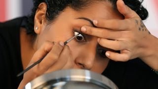 Makeup Tricks LUSCIOUS LASHES WITHOUT MASCARA [upl. by Hedelman]