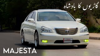 Toyota Crown Majesta  V8  2004  Detailed Review  Safyan Motoring [upl. by Hachman839]