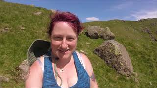 Wild Camp at Stickle tarn Langdale The lake district [upl. by Rye618]