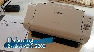 Silent Unboxing  Brother ADS2200 Dokumentenscanner 🖨️  ASMR [upl. by Nnaik729]