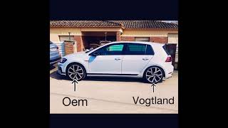 Vogtland Springs VW Golf GTI MK7 amp MK75 [upl. by Semadar]