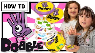 Dobble Game  How to Play  Dobble Rules [upl. by Eerrehc]