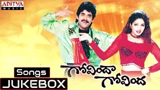 Govinda Govinda Telugu Movie Full Songs  Jukebox  Nagarjuna Sridevi [upl. by Rowell]