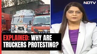 Why Truck Drivers Across India Are Protesting Today [upl. by Franky709]