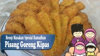 Resep Mudah Membuat Pisang Goreng Kipas Krispi [upl. by Mila]